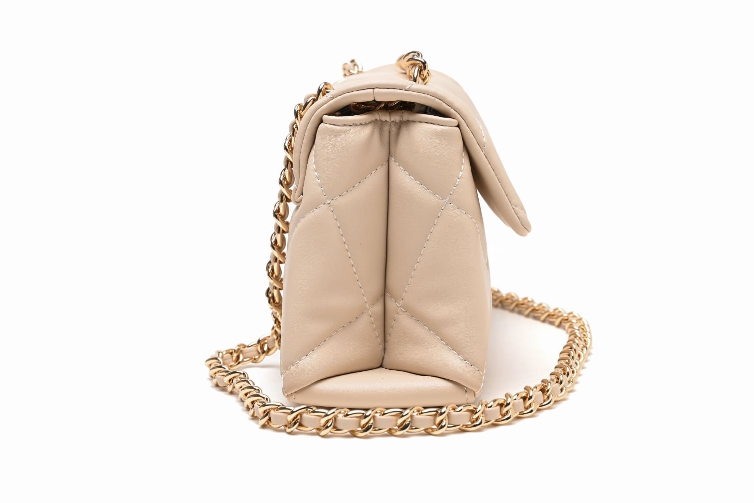 Chanel Mini Flap Bag 2024 Cruise, Beige