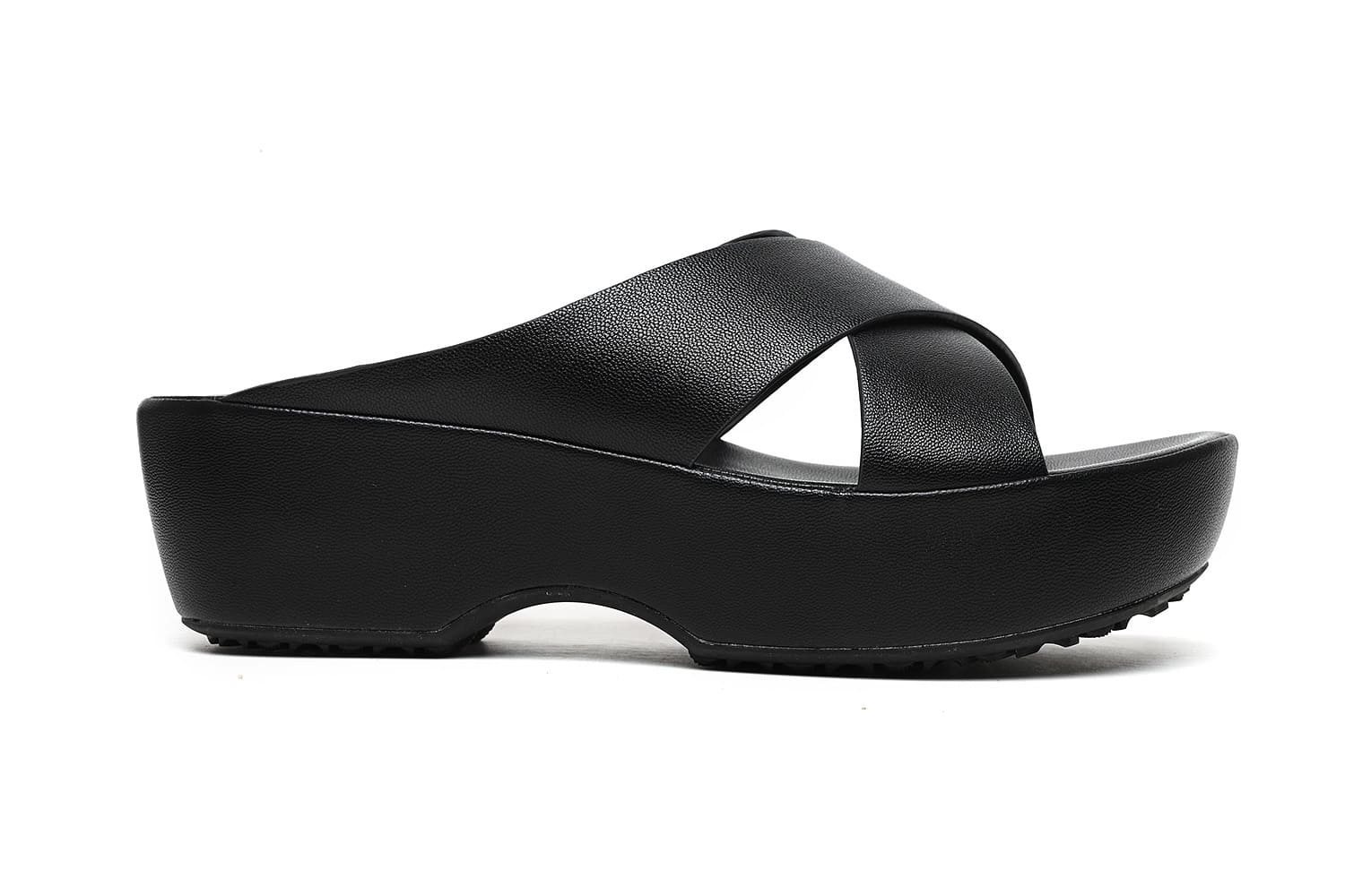 Black casual sale sandals