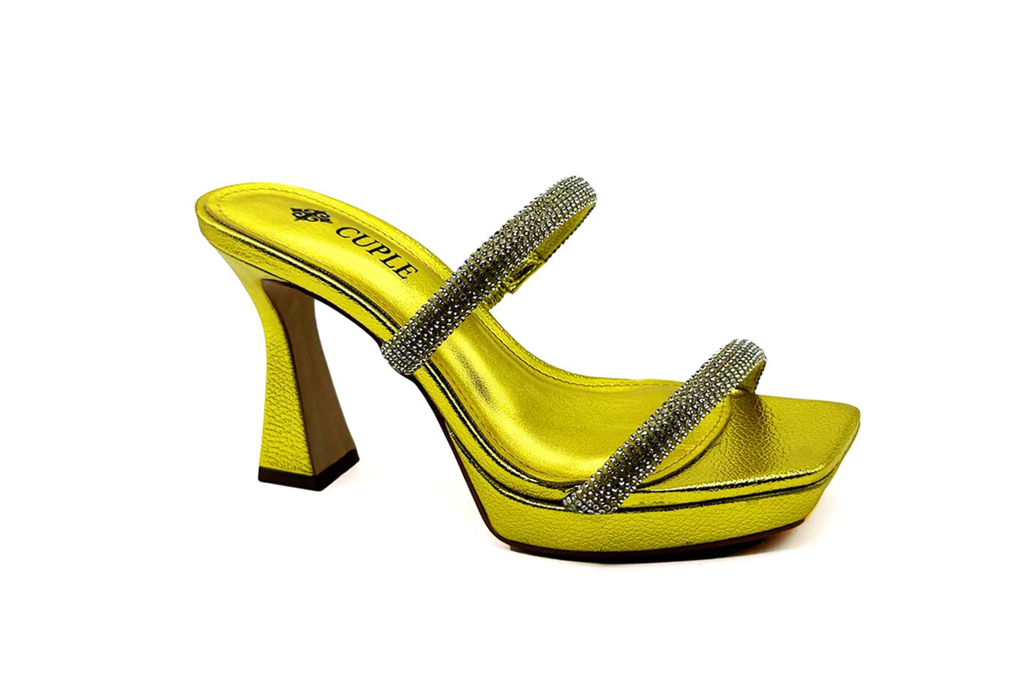 Yellow 2024 stiletto heels