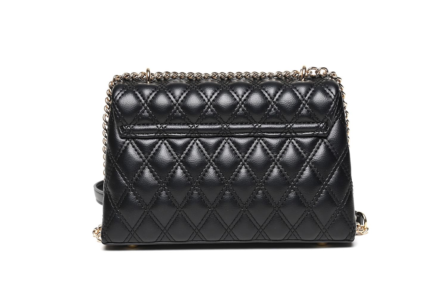 Cuple Quilted Accent Shoulder Bag in Black – Cuple